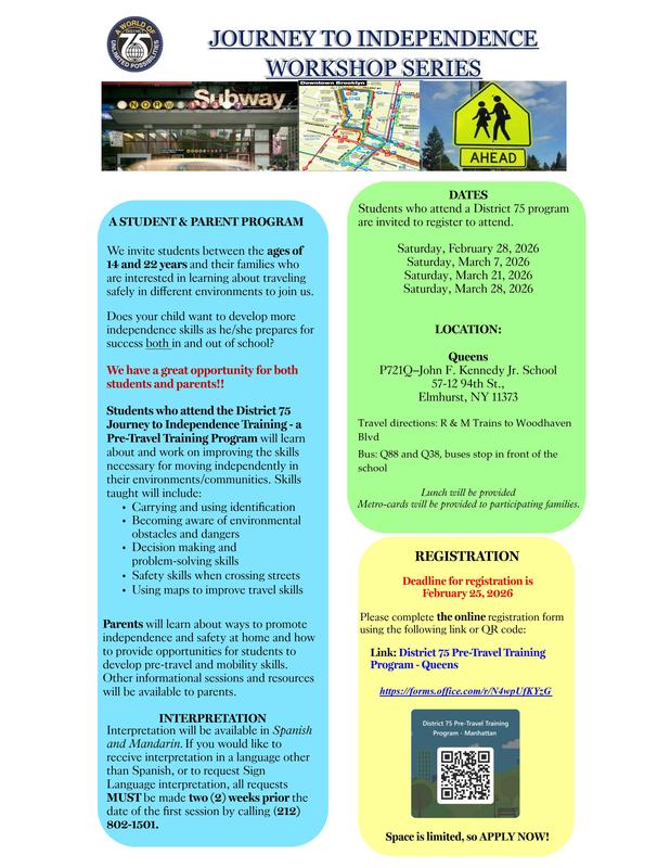 Journey To Independence Flyer