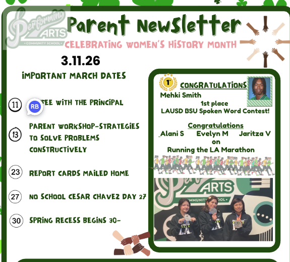 Parent Newsletter Featured Photo