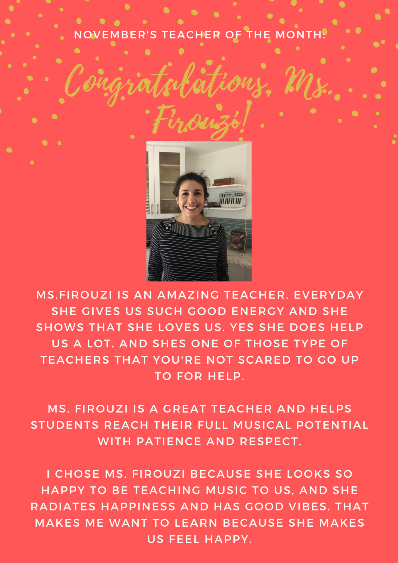 Ms. Firouzi