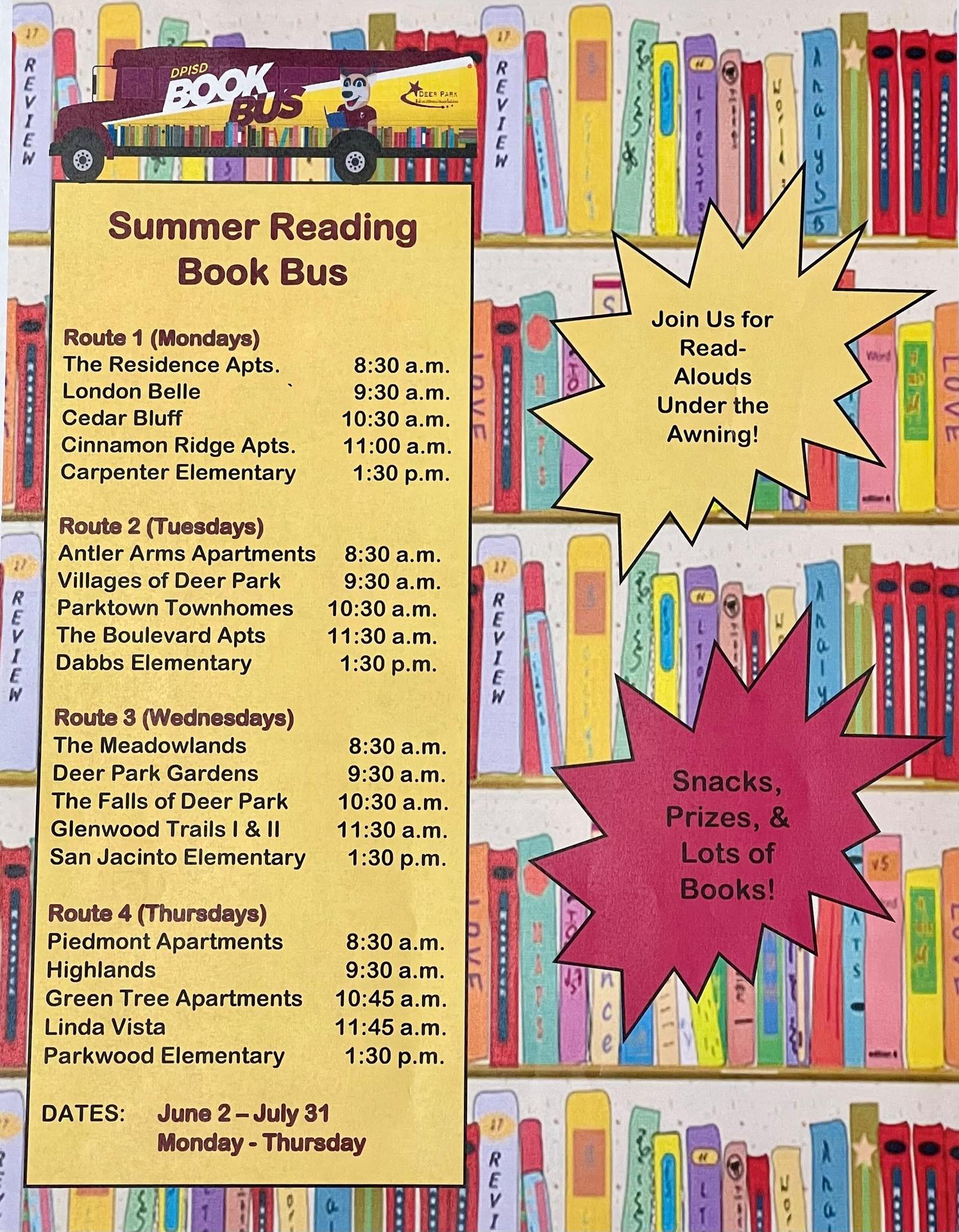 DP Book Bus Schedule