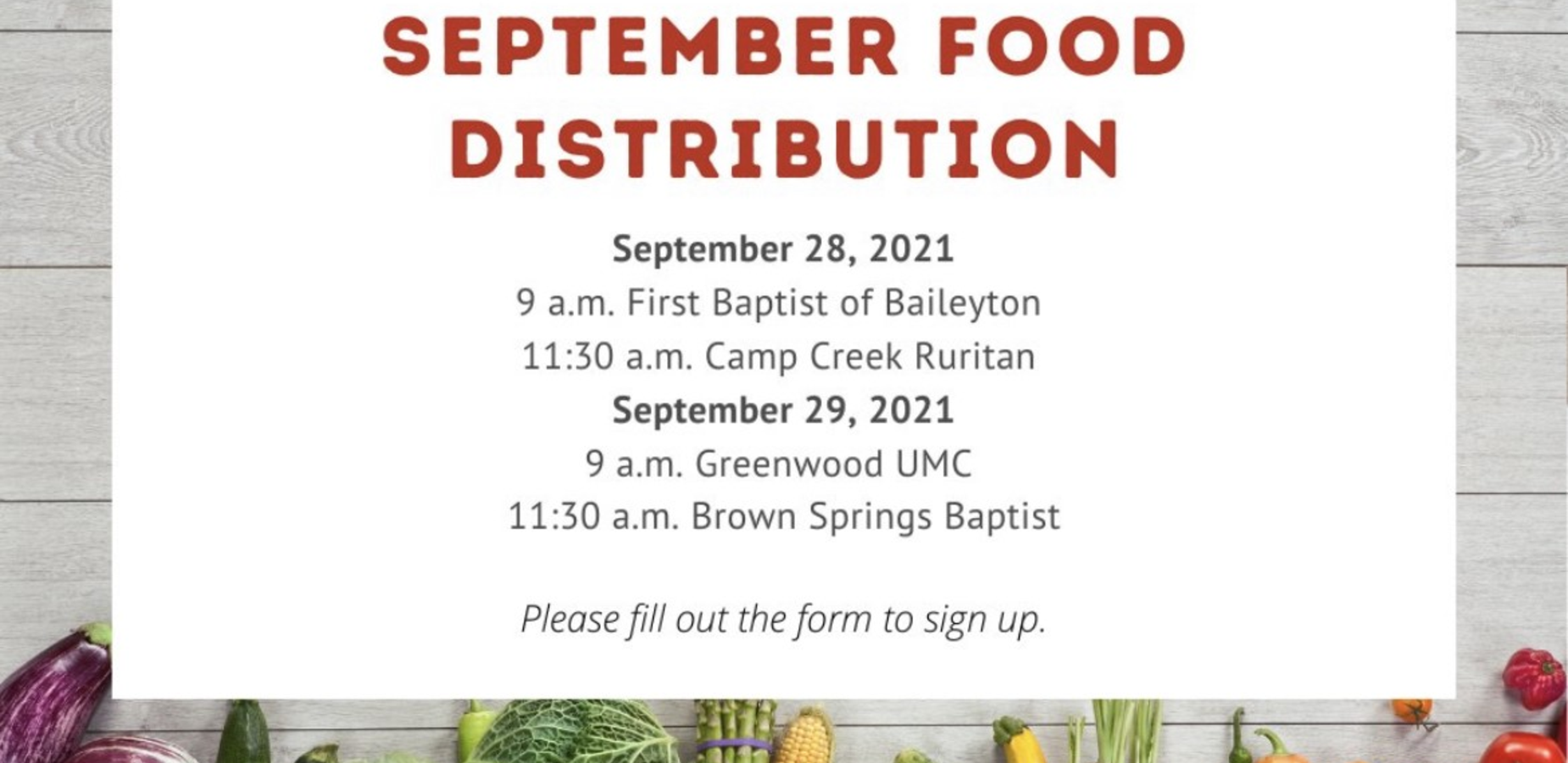 Food Distribution