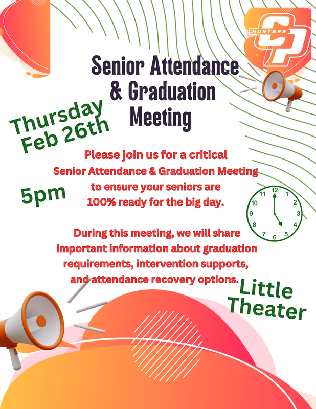 Attendance Workshop flyer with date and time