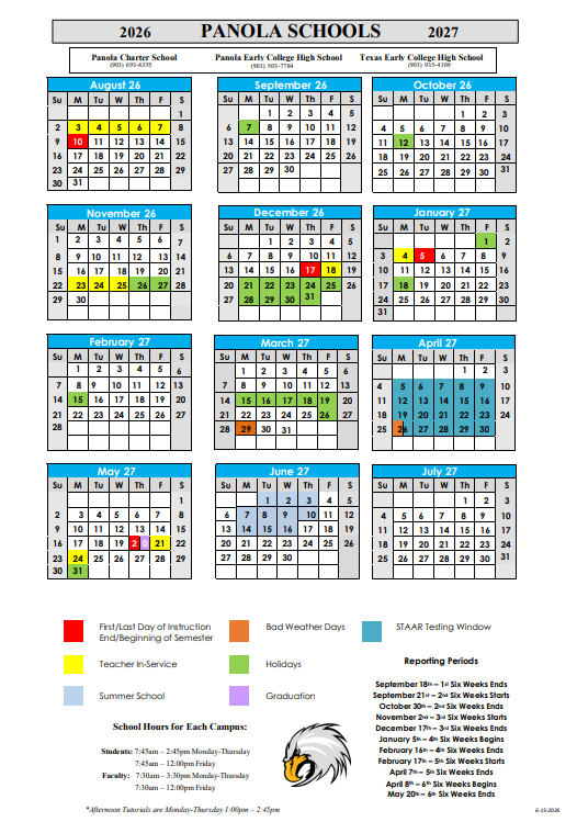 2026-27 District Calendar Featured Photo