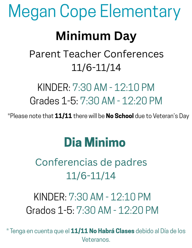 Parent Teacher Conference Flyer