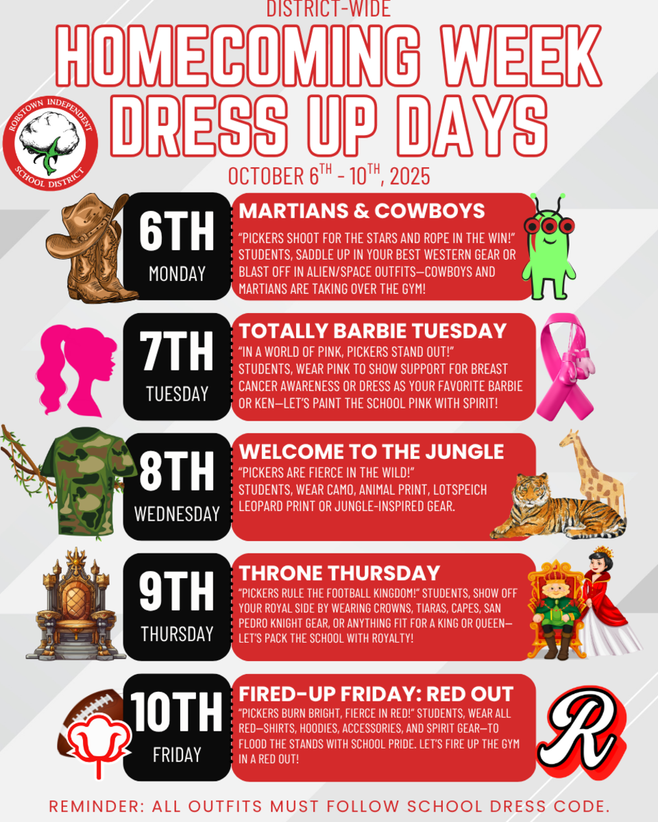 Homecoming Dress Up Days