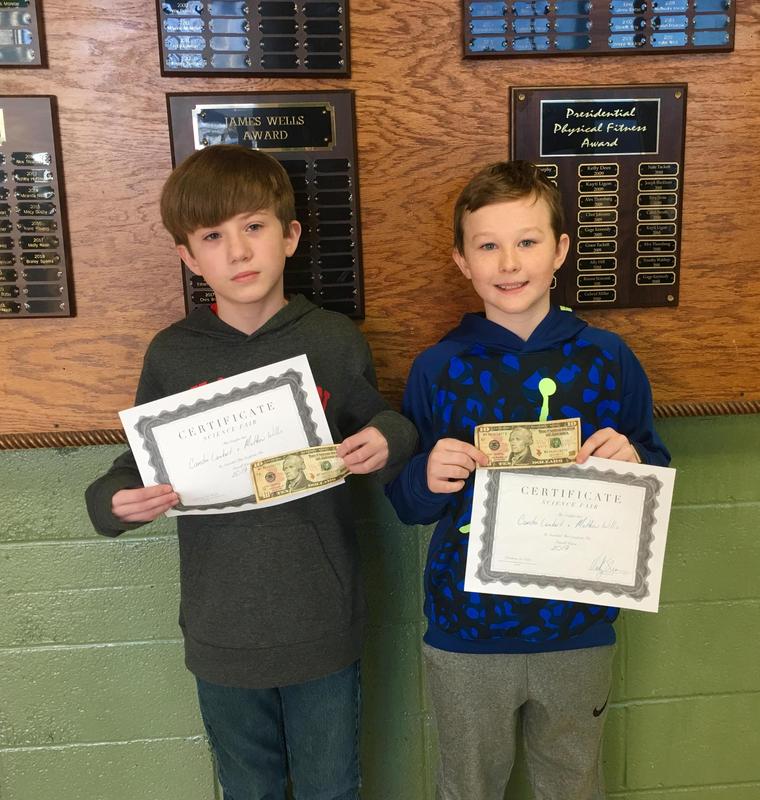 Science Fair Overall Winners