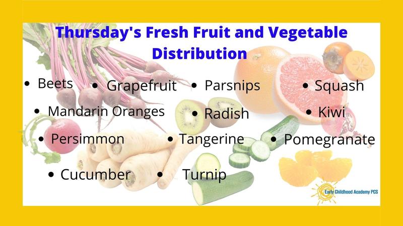 Thursday Fresh Fruit and Vegetable Distribution Featured Photo