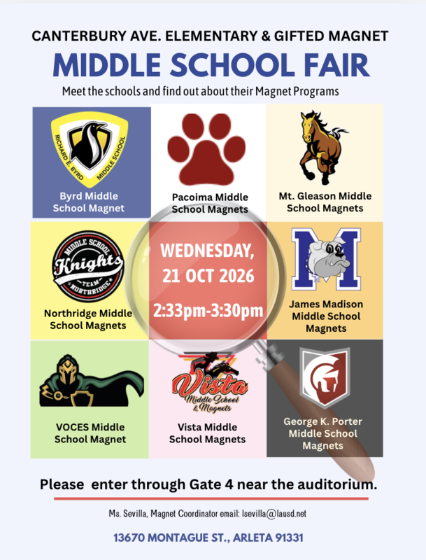 Middle School Fair