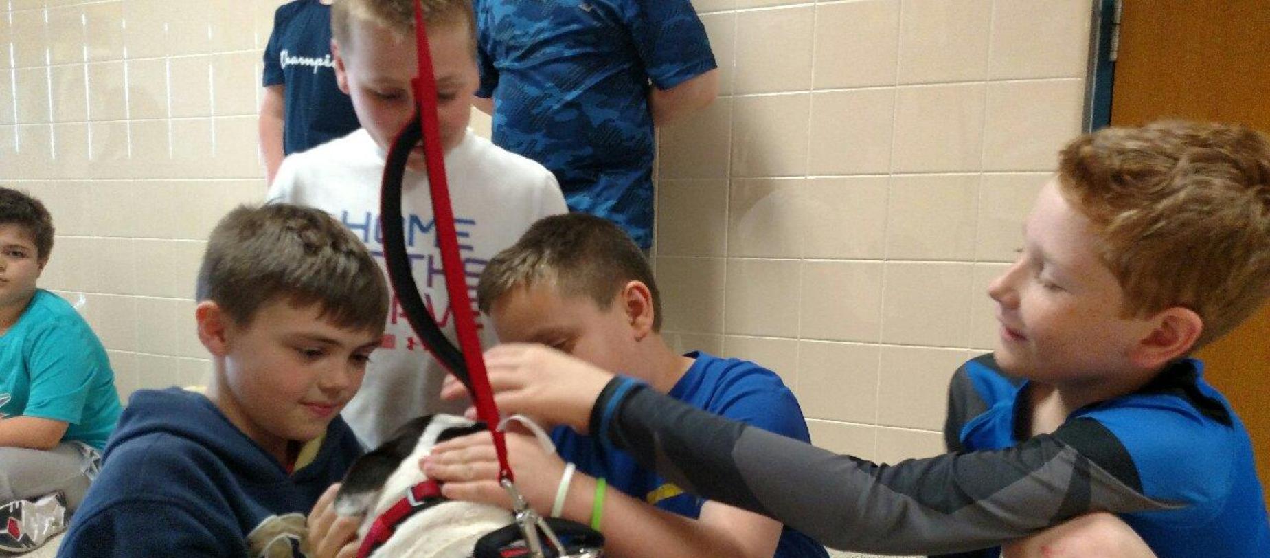 Service Dog Visit