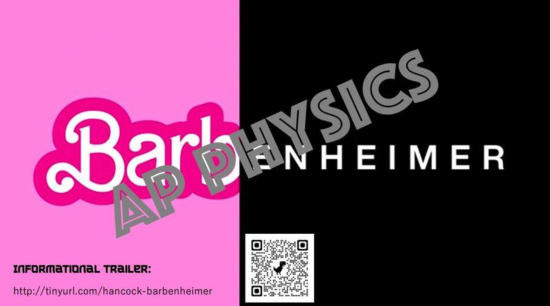 AP Physics-Barbenheimer-Announcement