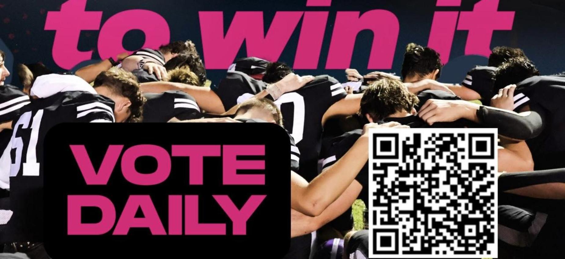 Brahma Nation---WE NEED YOUR VOTE!!

Stockdale made it to the Top 25 nationwide in the T-Mobile Friday Night 5G Lights contest! 
Vote here: https://www.t-mobile.com/brand/friday-night-5g-lights/w