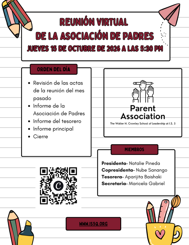 PA Meeting Spanish Flyer