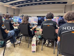 Four Frenship esports students competing at state