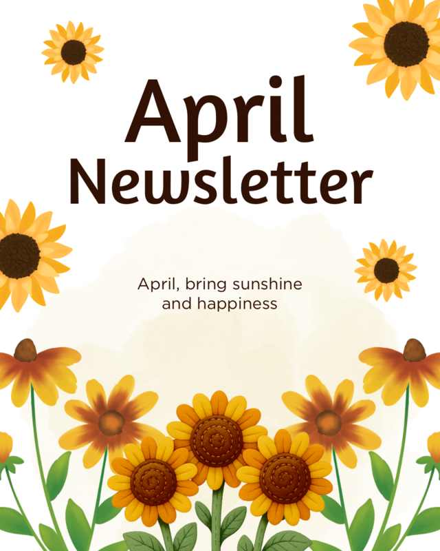 April newsletter