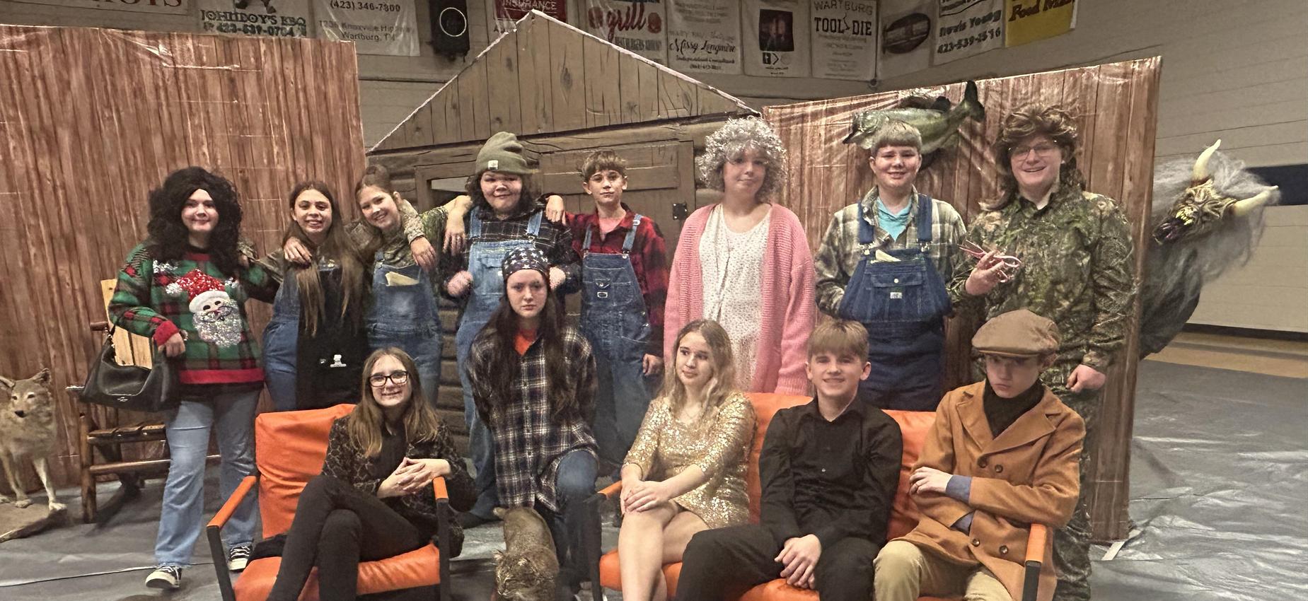 PJ Christmas Play Cast