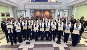19 RCS Cadets earned a JTORC Distinguished Graduate award