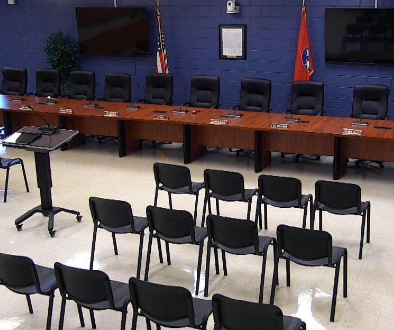 Boardroom for Monroe County Schools
