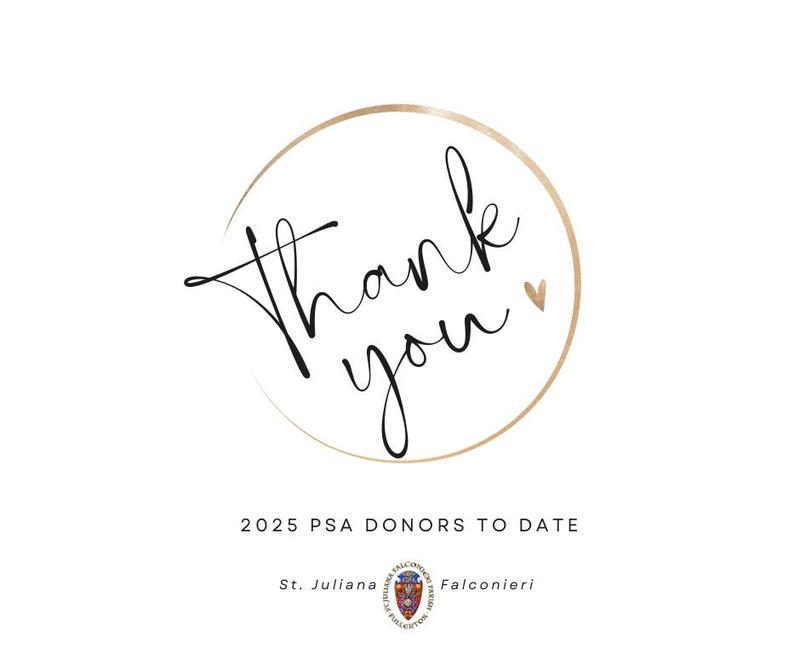 Thank you PSA Donors! Featured Photo
