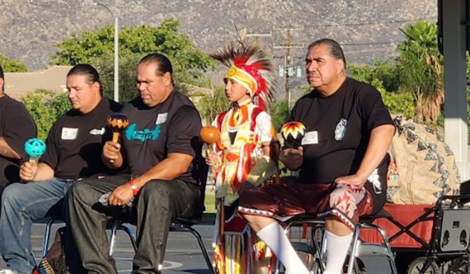 Soboba Dancers and Drum circle