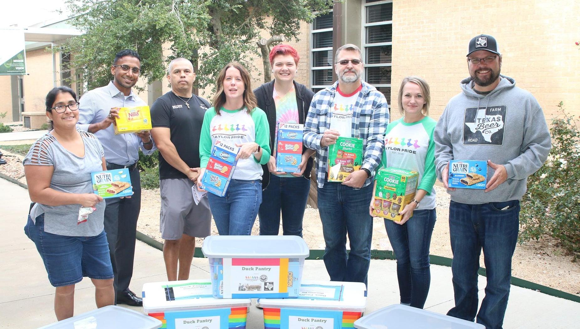 Taylor ISD donation