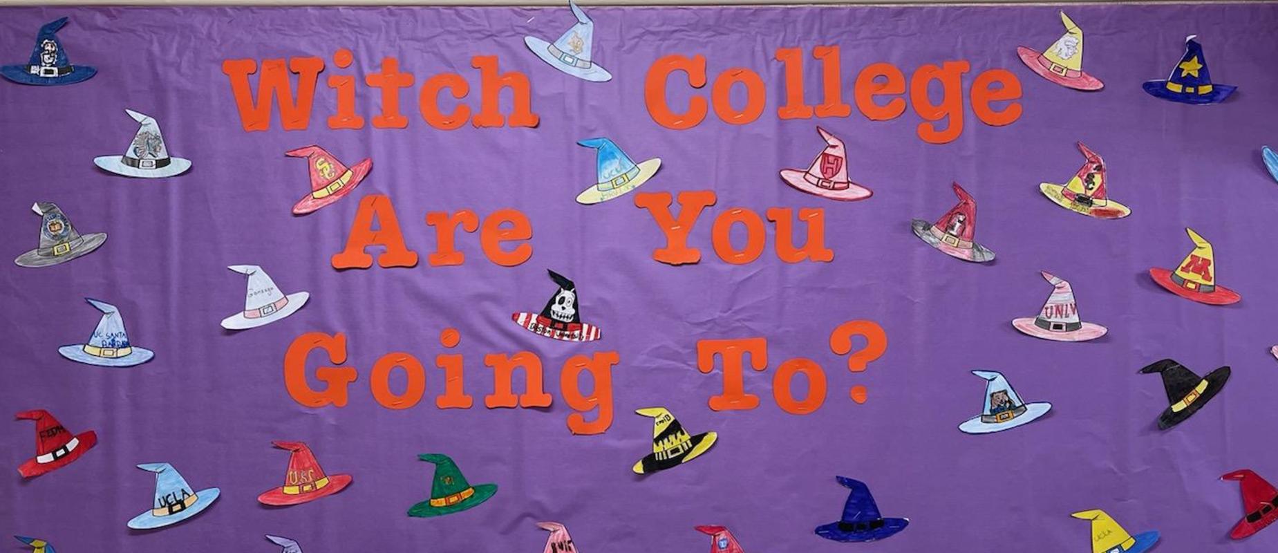 witch college decorations