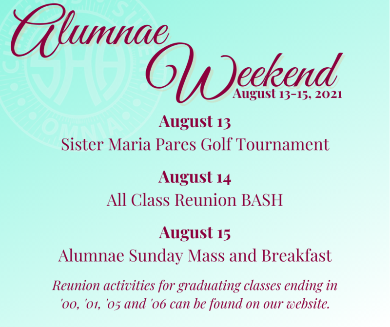 Alumnae Weekend Activities
