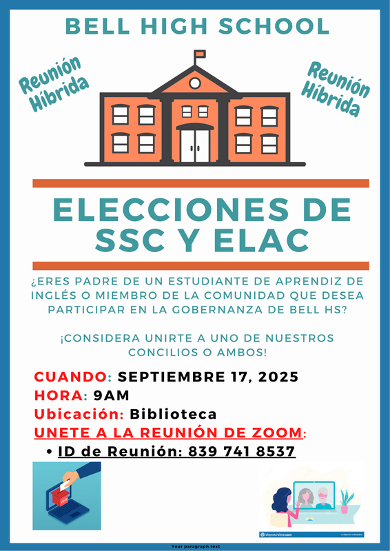 Elecciones de SSC y ELAC