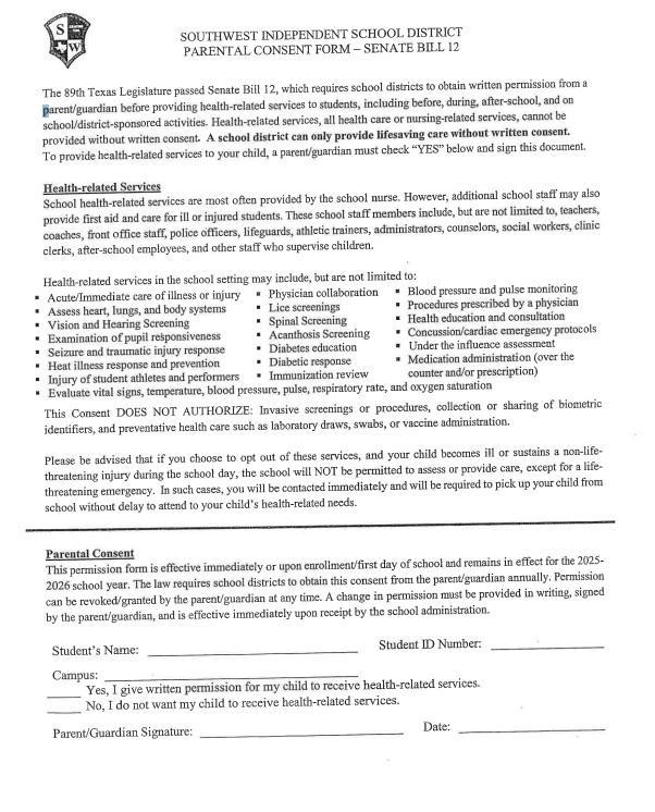 nurse consent english