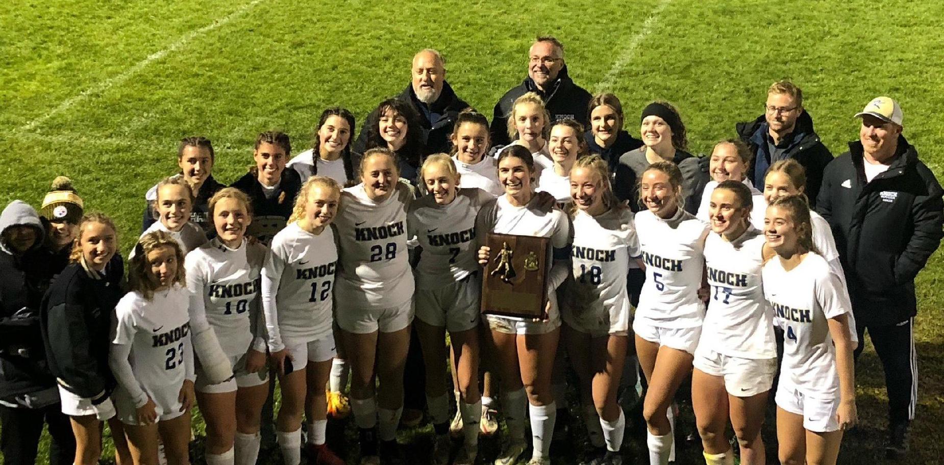 Girls' Soccer Section Champion Team