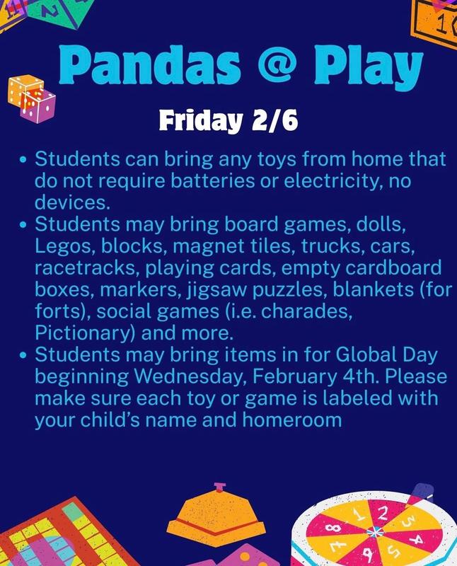 Pandas at Play - Friday, February 6th