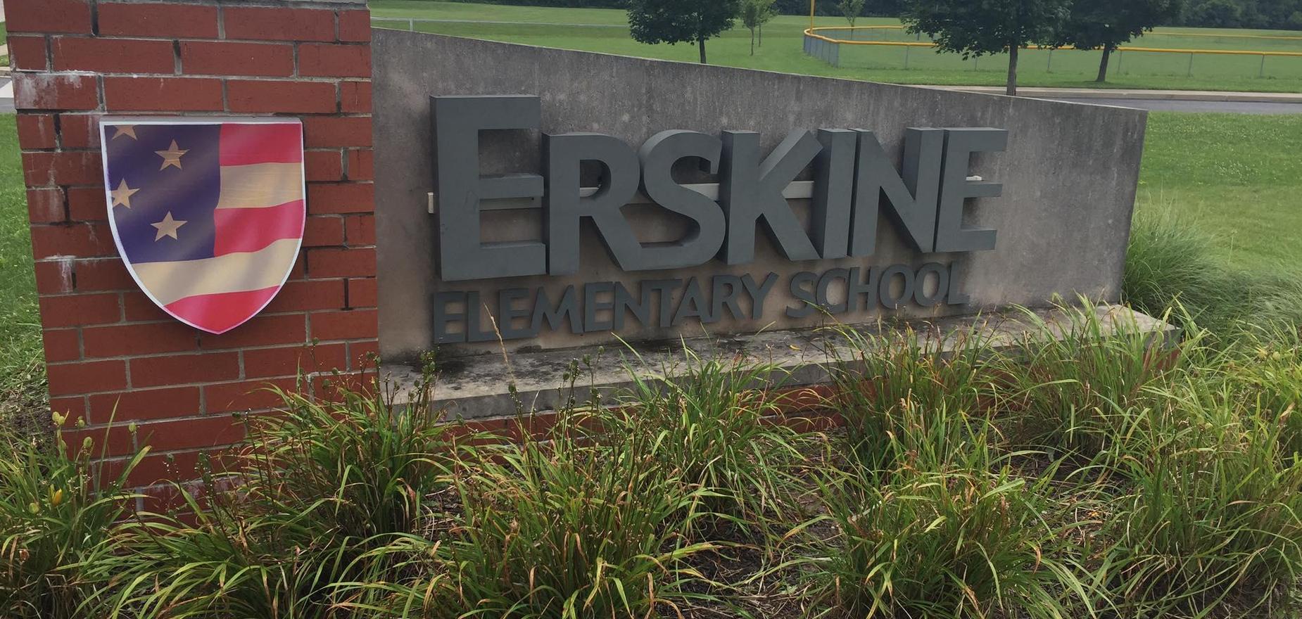 Erskine Entry Sign
