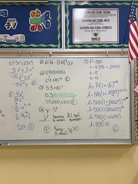 Spring Semester Study Guide Solutions pt. 1