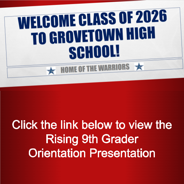 Rising 9th Graders Orientation Presentation Featured Photo