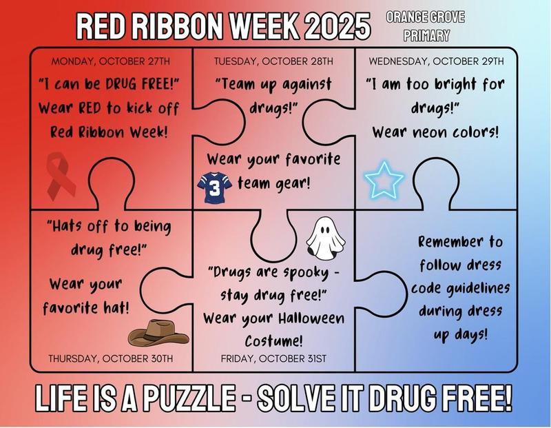 Red Ribbon Week (Primary Campus)