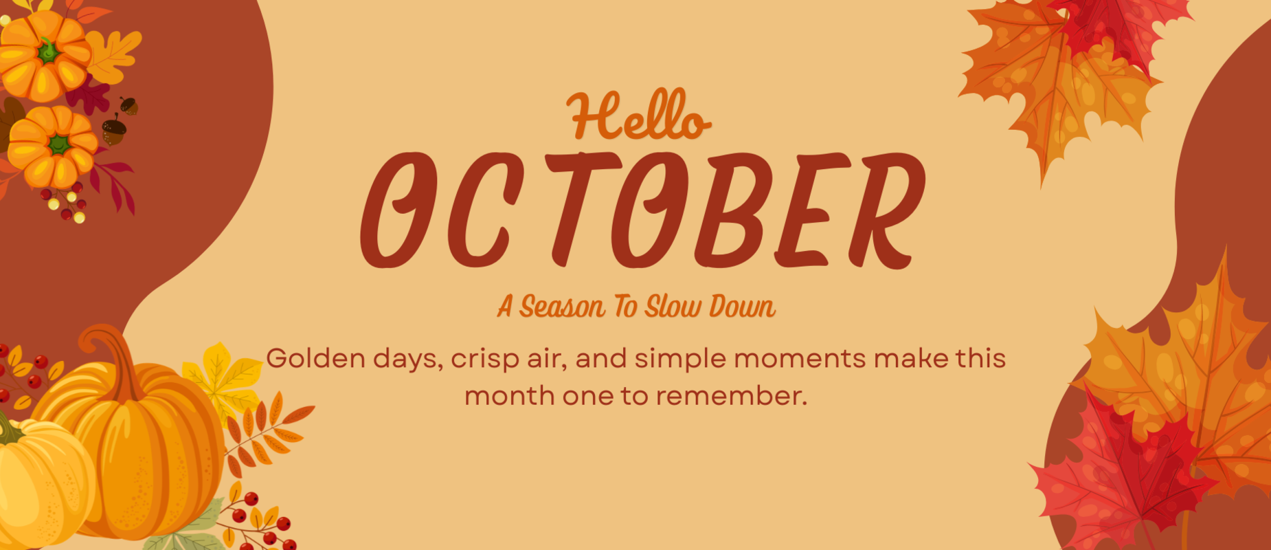 HELLO OCTOBER