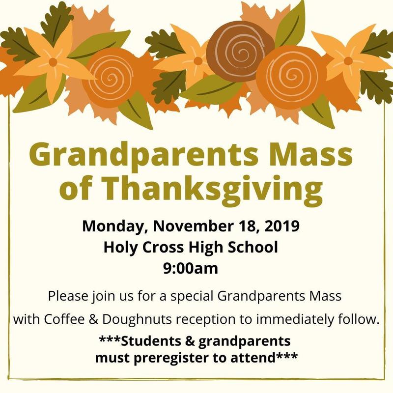 Grandparents Thanksgiving Mass Featured Photo