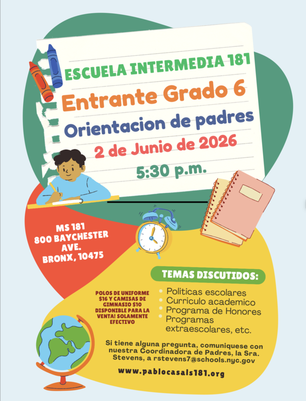 Spanish Text for Incoming Students
