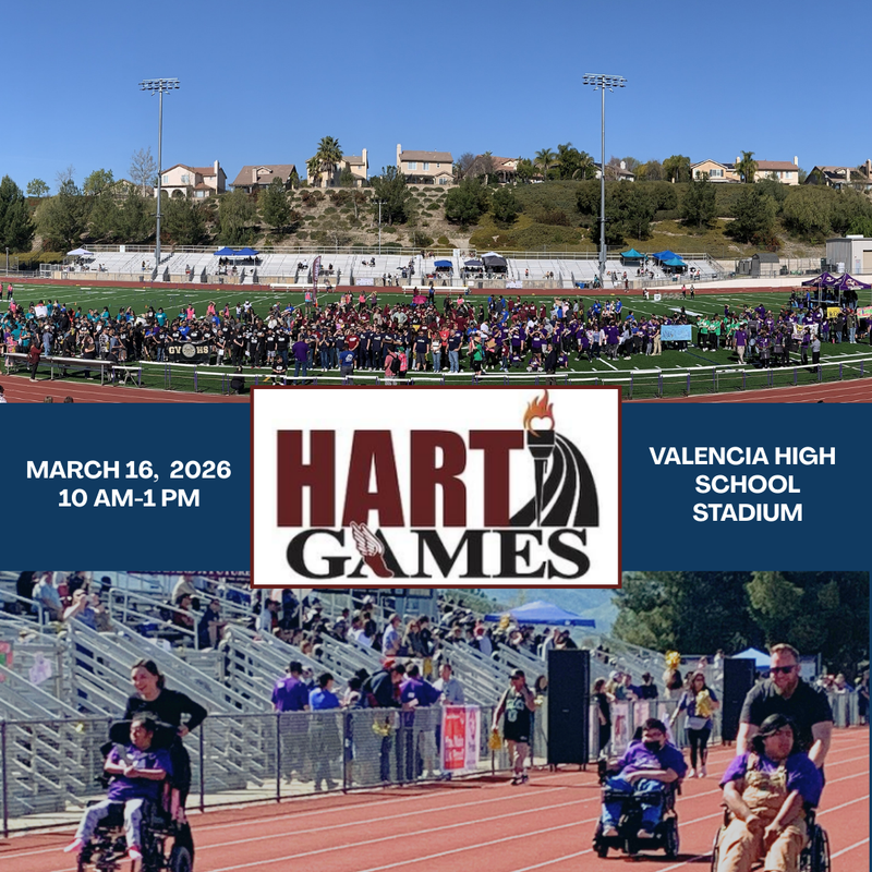 Hundreds of students gathered on a field for a track meet