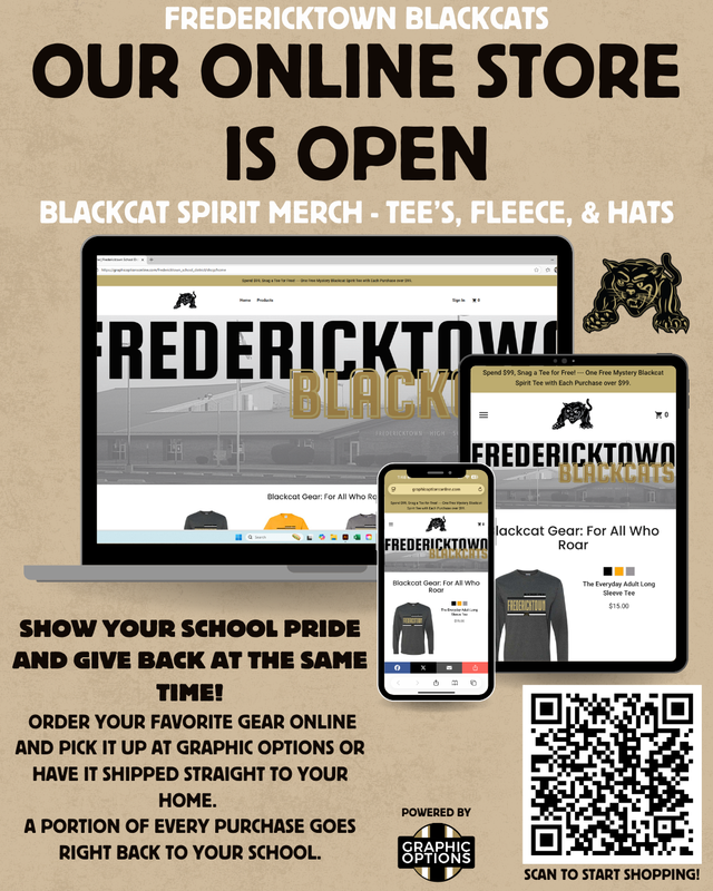 The school store is open now. Follow the link for more information.