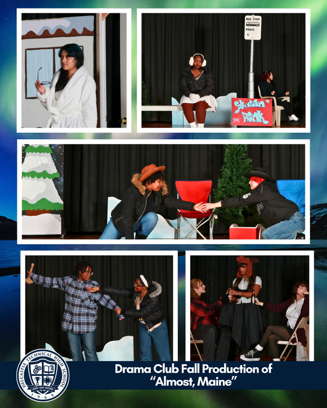 Delcastle Drama Club Performing Arts Fall Production of "Almost, Maine"