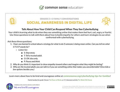 Common Sense parent communication
