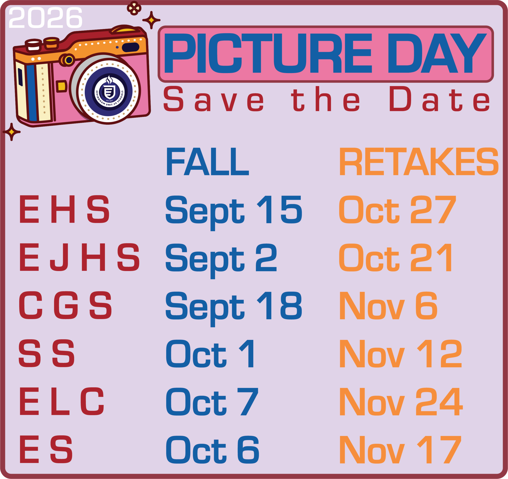 Picture Day 2026