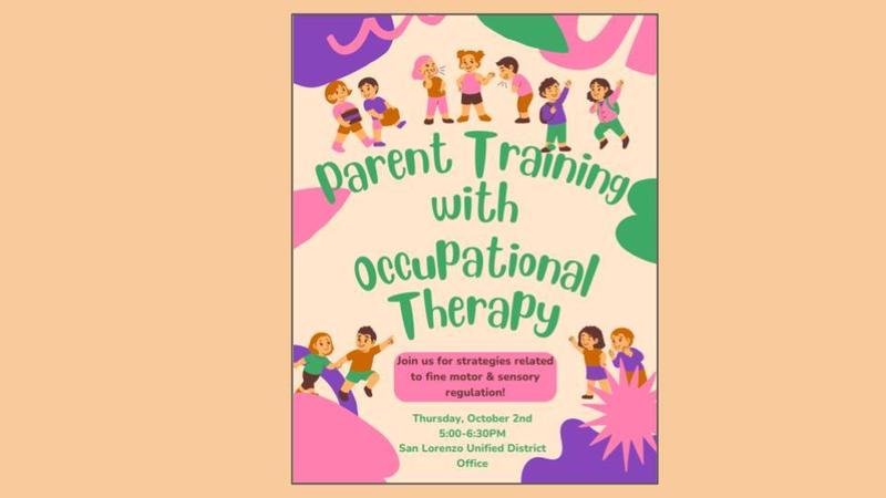 Parent Training with Occupational Therapy Featured Photo