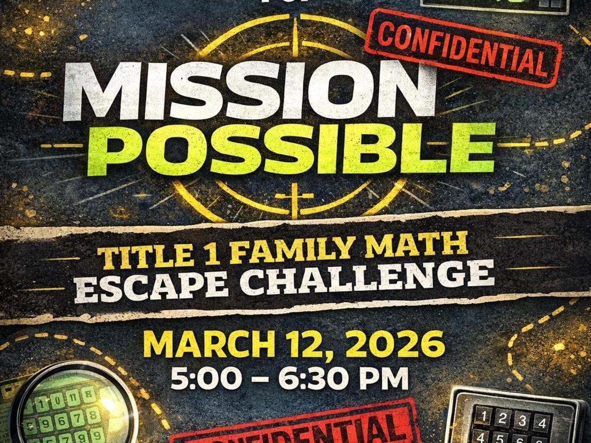 flier - Kendall Elementary Title 1 Family Night March 2026