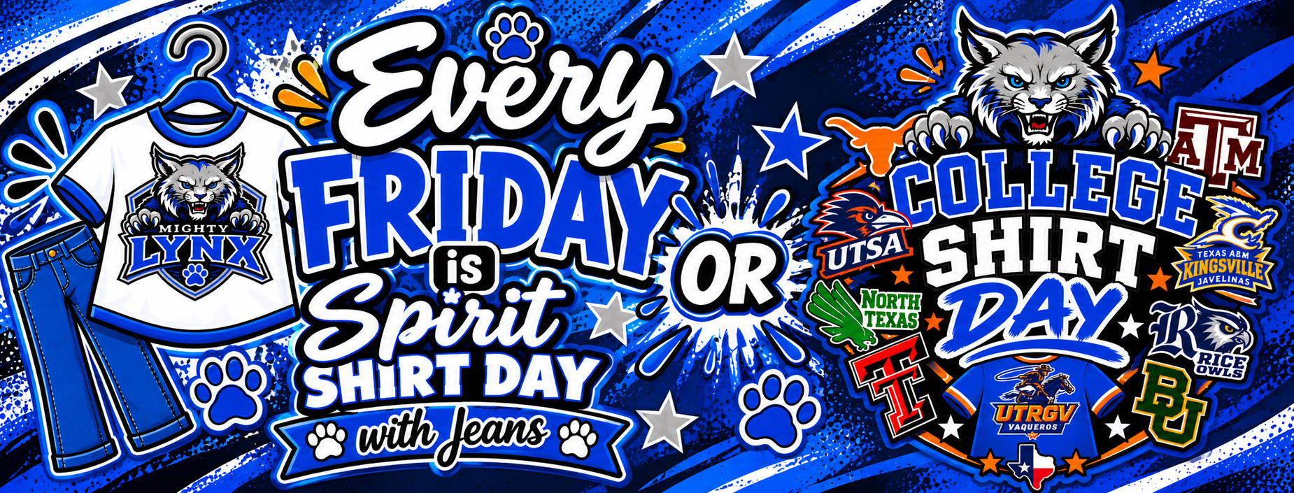 Friday Spirit Days