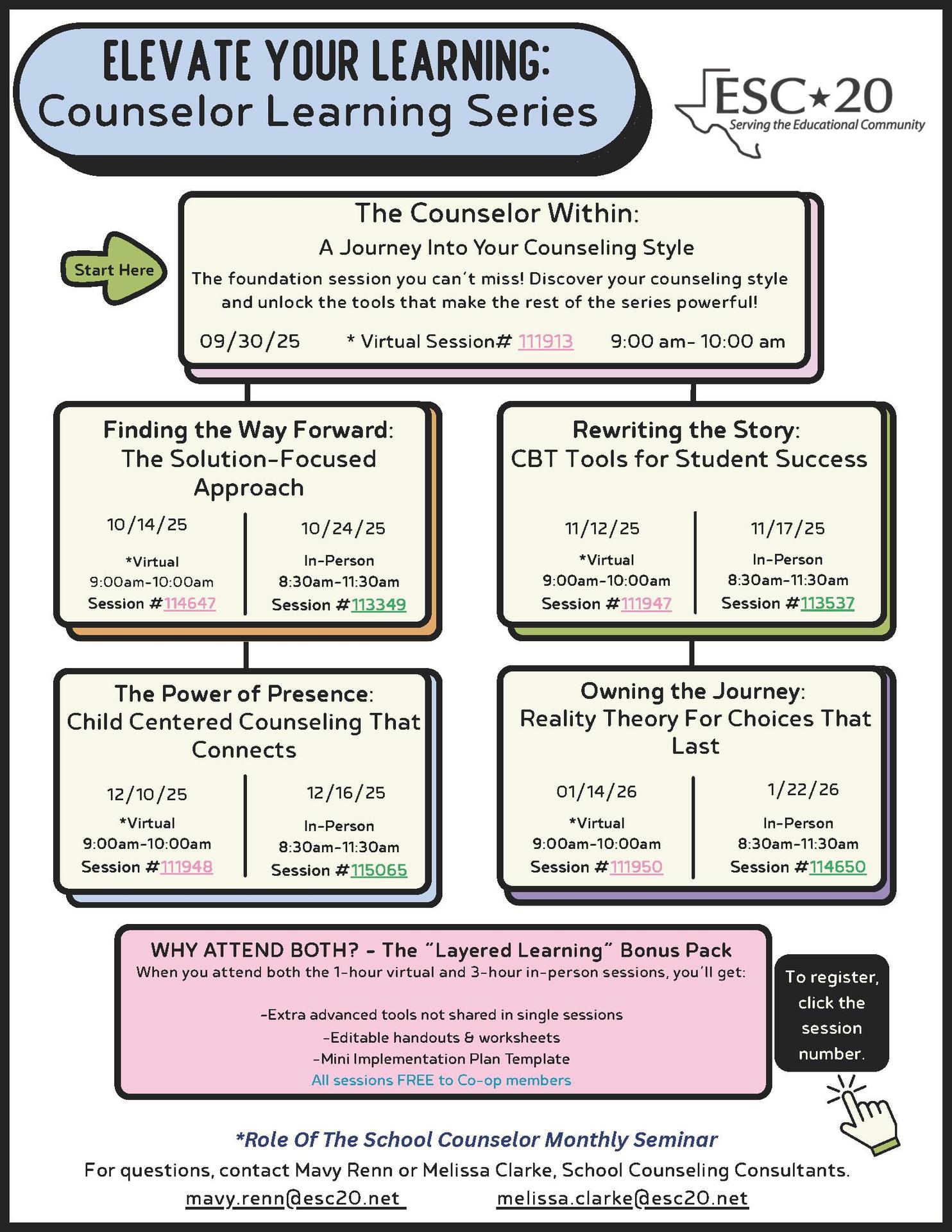Elevate Your Learning: Counseling Learning Series