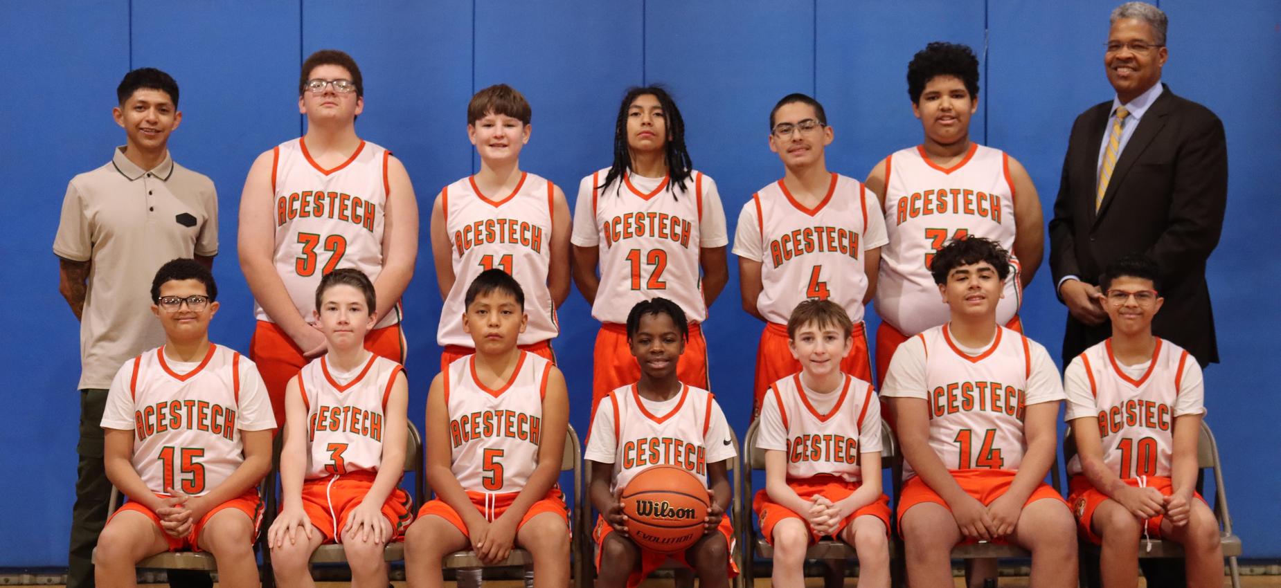 Middle School Basketball team