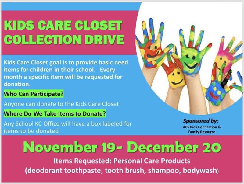 Kids Care Closet