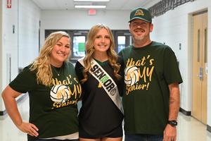 Coalers Volleyball Seniors honored