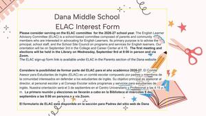 ELAC Interest form